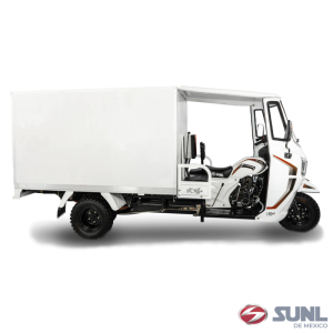 MOTOCARRO 300CC SUNL REFORZADO CAJA SECA 2 PUERTAS CON CABINA